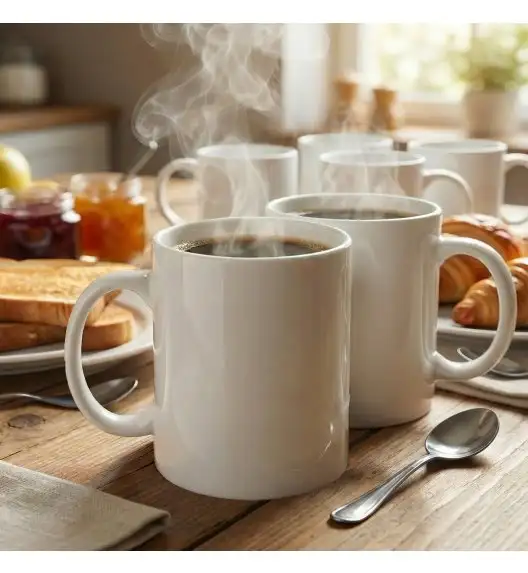 KAIA HOME BASIC Kubek prosty 300 ml 12 sztuk / ceramika