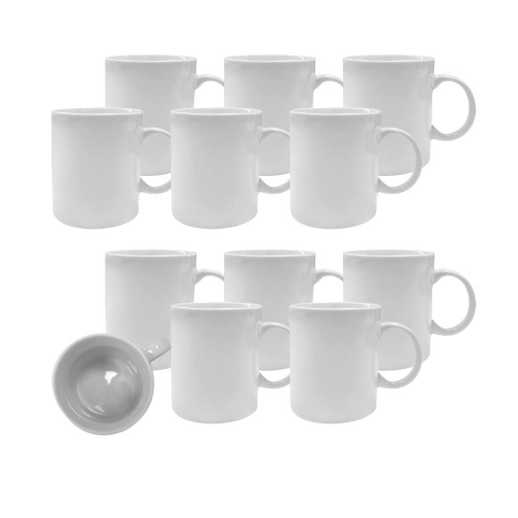 KAIA HOME BASIC Kubek prosty 300 ml 18 sztuk / ceramika