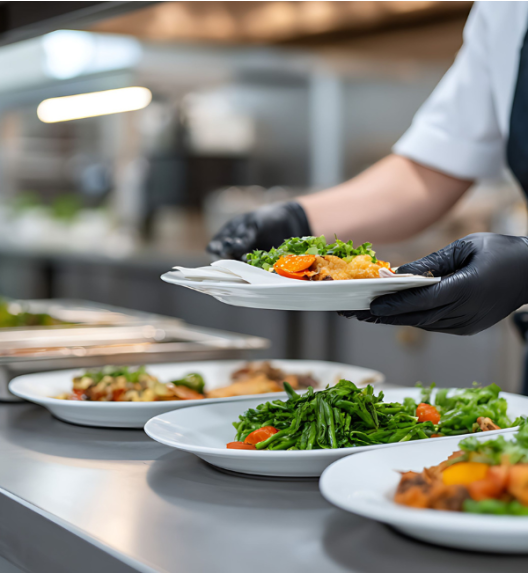 LUBIANA CORONA 0612 Talerz głęboki 22,5 cm x 6 sztuk  | biała porcelana 