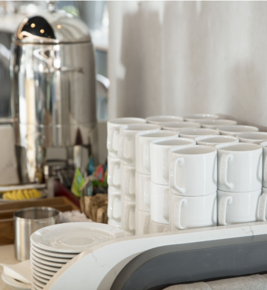 LUBIANA CORONA 0213 Kubek 280 ml | biała porcelana x 6 sztuk