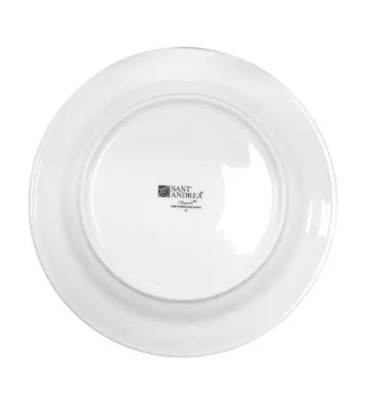 KAIA HOME BASIC Talerz obiadowy 28 cm / 12 sztuk biała ceramika