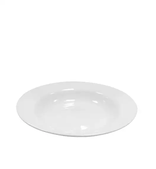 KAIA HOME BASIC Talerz głęboki 22 cm / 6 sztuk biała ceramika