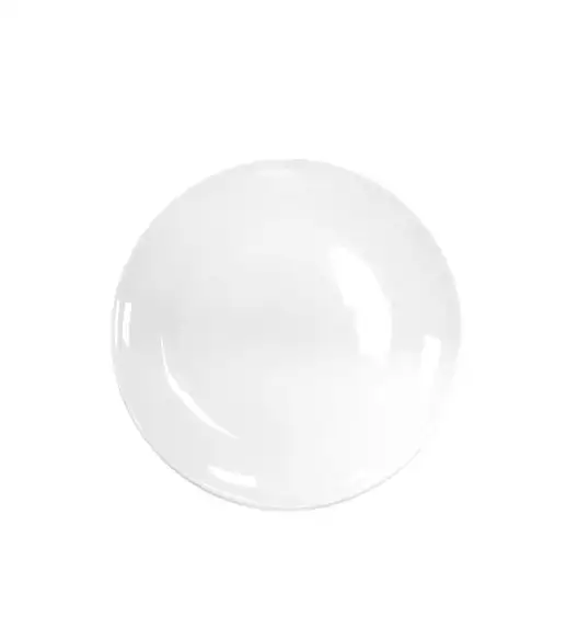 KAIA HOME BASIC Talerz deserowy 19 cm / 12 sztuk biała ceramika