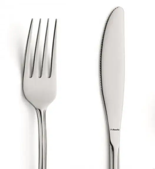 AMEFA BOLOGNA Sztućce UE 24 el w pudełku szarym / 6 os / połysk