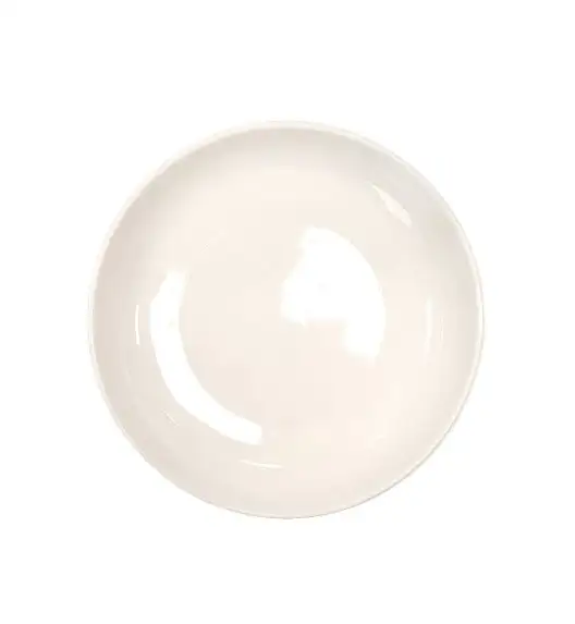 KAIA HOME AURA Talerz głęboki 21,5 cm / 6 sztuk ceramika ecru