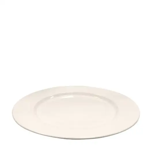 KAIA HOME AURA II Talerz obiadowy 26,5 cm / 18 sztuk ceramika ecru