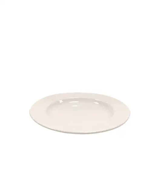 KAIA HOME AURA II Talerz deserowy 17 cm / 18 sztuk ceramika ecru
