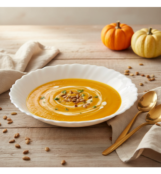 LUMINARC FESTON Talerz głęboki 21 cm / szkło hartowane