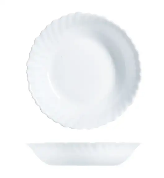 LUMINARC FESTON Talerz głęboki 21 cm / szkło hartowane