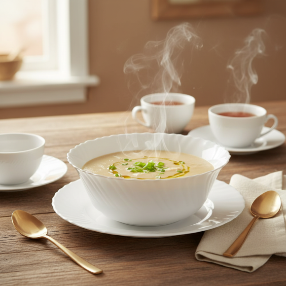 LUMINARC FESTON Salaterka 25 cm / szkło hartowane