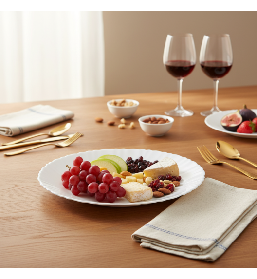 LUMINARC FESTON Półmisek okrągły 30 cm / szkło hartowane