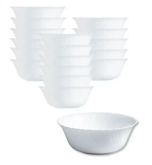 LUMINARC FESTON 18 szt. - Salaterka 25 cm / szkło hartowane