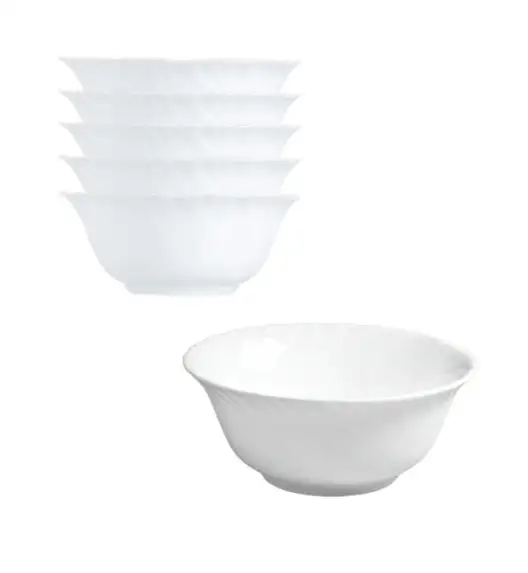 LUMINARC FESTON 6 szt. - Salaterka 12 cm / szkło hartowane