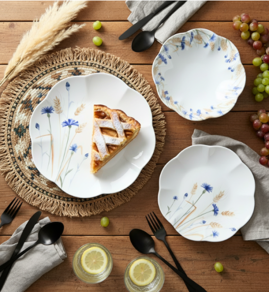 LUBIANA NAOMI KERAJET | 499 KJ | Serwis obiadowy 6/18 elementów | 9234 CHABRY