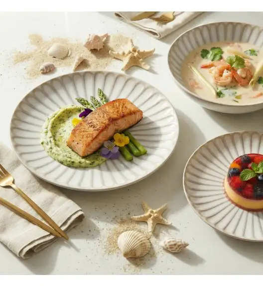 LUBIANA BOSS KERAJET | 708 KJ | Serwis obiadowy 24/72 elementy | 9228 ROZETA