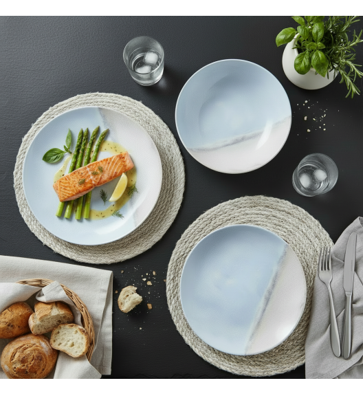 LUBIANA VANILLA KERAJET | 728 KJ | Serwis obiadowy 18/54 elementy | 9233