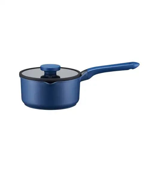 AMBITION COBALT Rondel z pokrywką 18 cm / powłoka Qualum Ceramic
