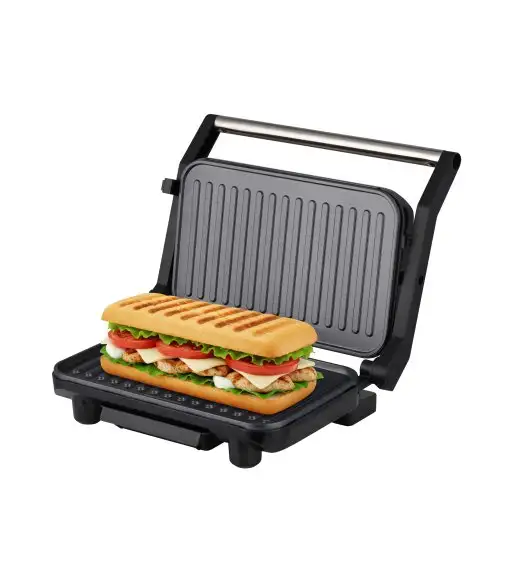 MG HOME Mini Grill elektryczny panini 1000W / czarny