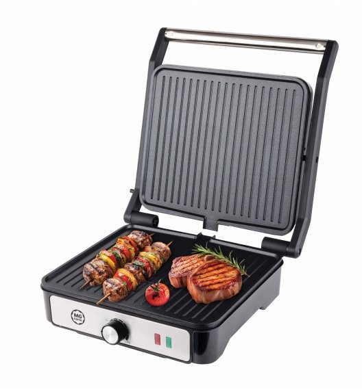 MG HOME Grill elektryczny 2000W / srebrny
