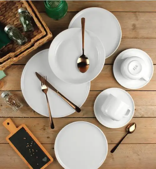 LUBIANA ANKARA | Salaterka 15 cm x 6 sztuk | biała porcelana luz 