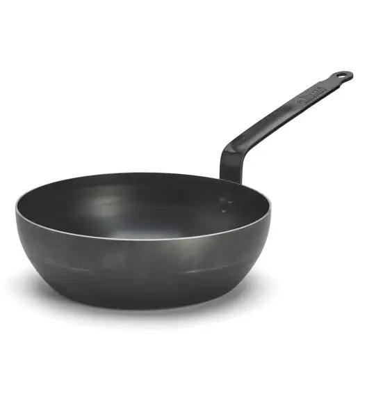 de Buyer Blue Carbon Patelnia głęboka 28 cm