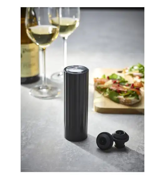 PEUGEOT PRESERVE Pompka próżniowa do wina butelek 14 cm tworzywo ABS