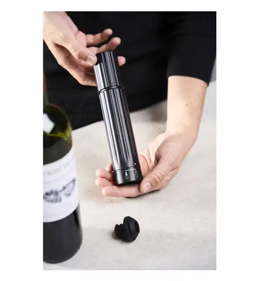 PEUGEOT PRESERVE DUO Pompka próżniowa do wina butelek 20 cm ABS