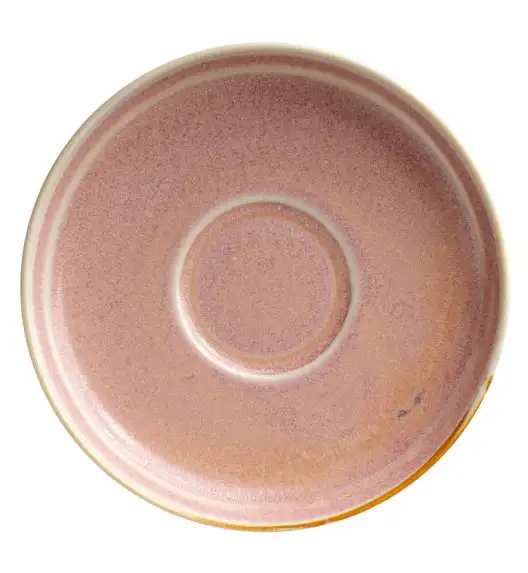 VERLO RUSTIC REBORN Spodek pod filiżankę 12 cm, różowy