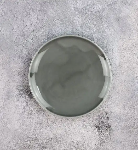 WYPRZEDAŻ! LUBIANA BOSS K1 Zestaw 3 talerzy deserowych  20,5 cm / szary