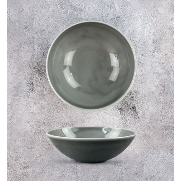 WYPRZEDAŻ! LUBIANA BOSS K1 Zestaw 3 talerzy głębokich 18 cm / szary