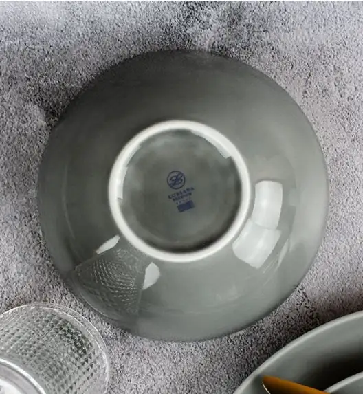 WYPRZEDAŻ! LUBIANA BOSS K1 Zestaw 3 talerzy głębokich 18 cm / szary