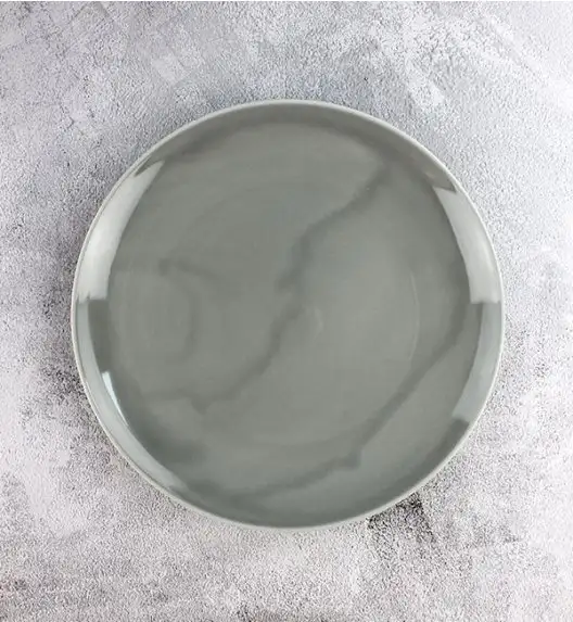 WYPRZEDAŻ! LUBIANA BOSS K1 Zestaw 3 talerzy obiadowych 27 cm / szary