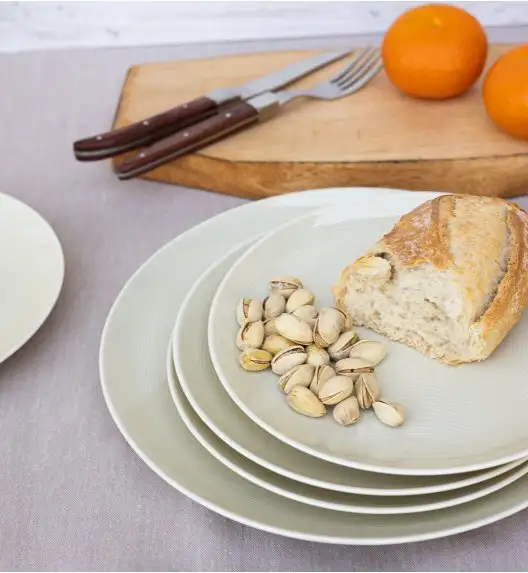 WYPRZEDAŻ! LUBIANA ETO MODERN KE00 Zestaw 3 talerzy deserowych / 3 el / porcelana 