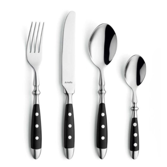 AMEFA COUNTRY Sztućce UE Komplet 24 el dla 6 osób luzem - stal 18/0