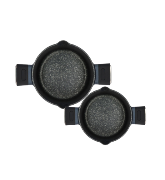 WYPRZEDAŻ! ZWIEGER VESNA Komplet garnków 20+ 28 cm BEZ POKRYWEK / GREBLON C3 non-stick / indukcja 