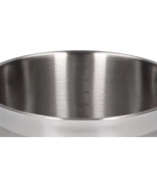 WYPRZEDAŻ! ZWIEGER KLASSIKER Komplet garnków z pokrywkami 10 el / stal nierdzewna SS 304 / BRAK POKRYWKI 18 CM W KOMPLECIE