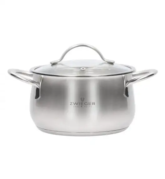 WYPRZEDAŻ! ZWIEGER PRACTI PLUS Komplet 3 garnków | stal nierdzewna | zmywarka | indukcja - BRAK POKRYWKI 20 CM W KOMPLECIE!