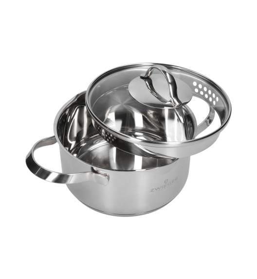 ZWIEGER VERON Garnek 2,1 l z pokrywką 18 cm / stal nierdzewna