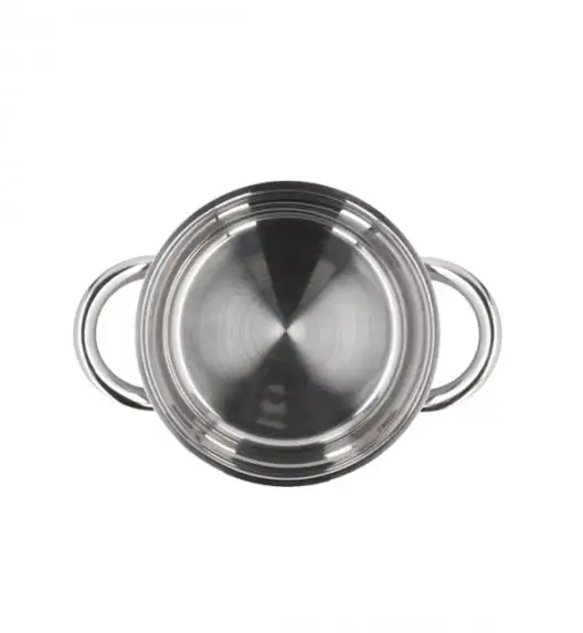 WYPRZEDAŻ! ZWIEGER PRACTI PLUS Garnek stalowy z pokrywką 18 cm - PRODUKT WYPRZEDAŻOWY!