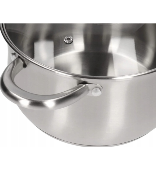WYPRZEDAŻ! ZWIEGER VIRTU Garnek 1,8 l z pokrywką 16 cm / stal nierdzewna / indukcja