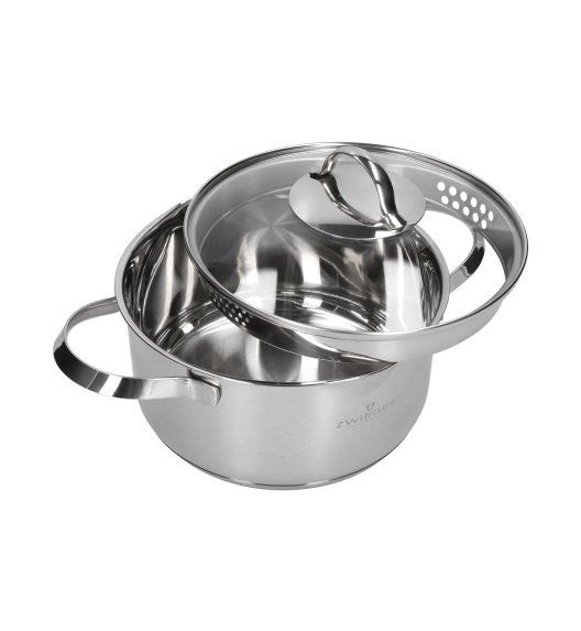 ZWIEGER VERON Garnek 3,1 l z pokrywką 20 cm / stal nierdzewna