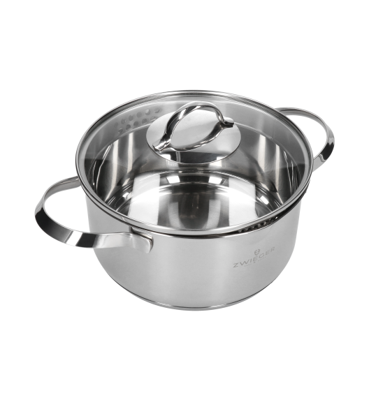 ZWIEGER VERON Garnek 3,1 l z pokrywką 20 cm / stal nierdzewna