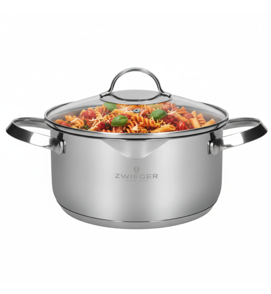 ZWIEGER VERON Garnek 3,1 l z pokrywką 20 cm / stal nierdzewna