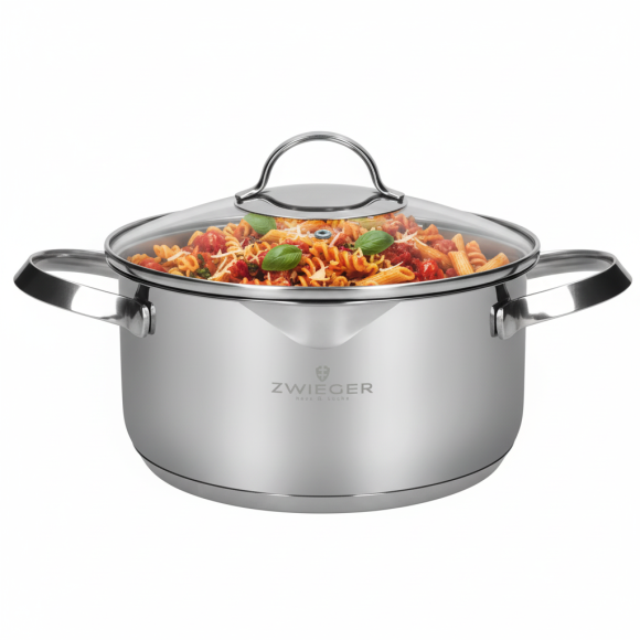 ZWIEGER VERON Garnek 3,1 l z pokrywką 20 cm / stal nierdzewna