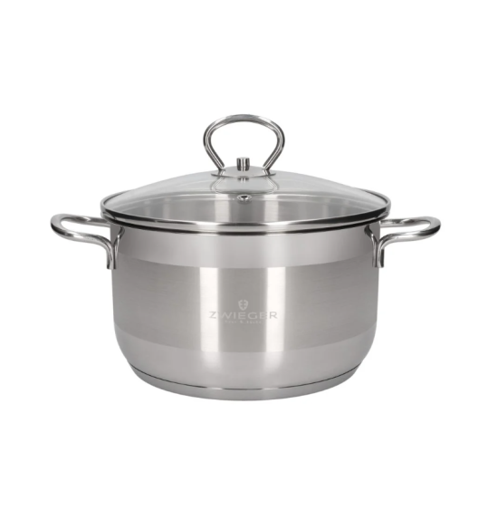 WYPRZEDAŻ! ZWIEGER ROCCA 2,5l /18 cm / stal nierdzewna AISI 304  - BRAK POKRYWKI W ZESTAWIE! 