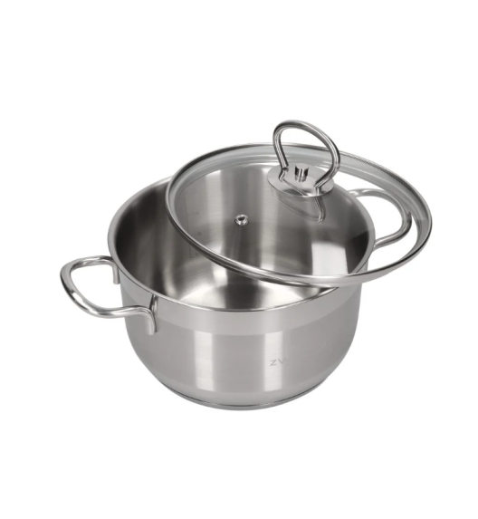 WYPRZEDAŻ! ZWIEGER ROCCA 2,5l /18 cm / stal nierdzewna AISI 304  - BRAK POKRYWKI W ZESTAWIE! 