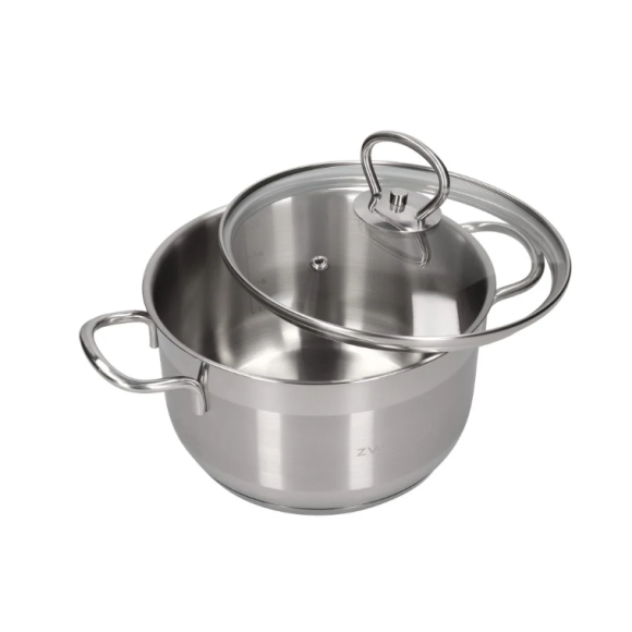 WYPRZEDAŻ! ZWIEGER ROCCA 2,5l /18 cm / stal nierdzewna AISI 304  - BRAK POKRYWKI W ZESTAWIE! 