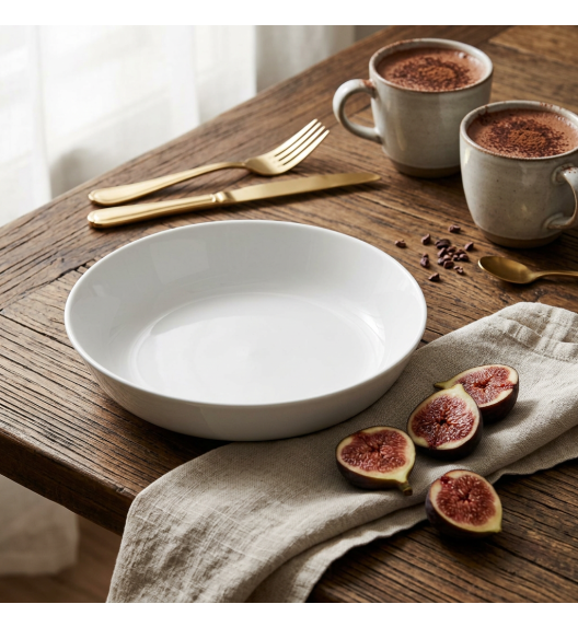 LUBIANA ANKARA | Serwis obiadowy 36 el dla 12 osób | biała porcelana  