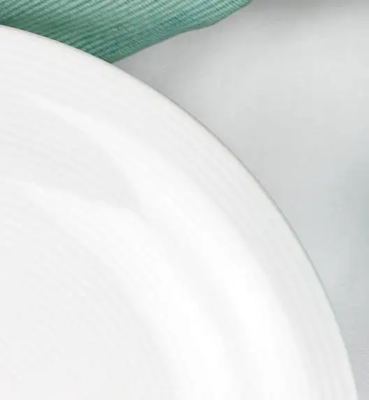 WYPRZEDAŻ! LUBIANA ETO Komplet talerzy obiadowych i głębokich / 12 el /  porcelana