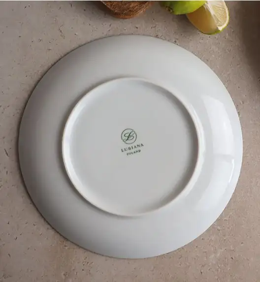 WYPRZEDAŻ! LUBIANA BOSS KERAJET | 013 ZIELONY | Komplet 6 talerzy dla 2 osób | N003